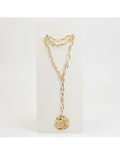 Collar de Cadena con Dije de Espiral | Collares por Mayor