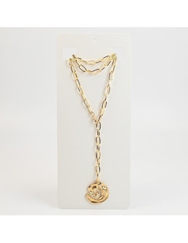 Collar de Cadena con Dije de Espiral | Collares por Mayor