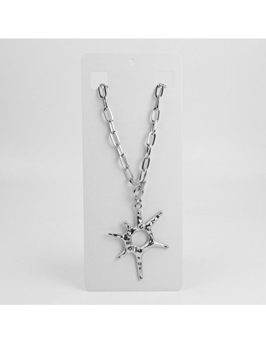 Collar de Cadena con Dije de Sol con Cierre Marinero por Mayor