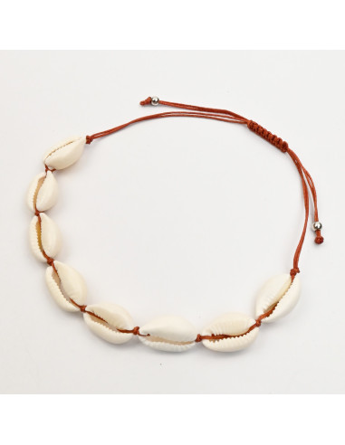Tobillera de caracoles. Venta mayorista