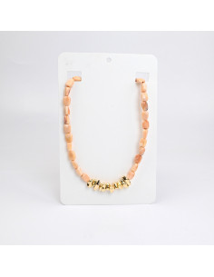 Collar Combinado con Piezas Orgánicas | Infinita Moda