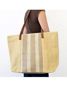 Bolso Shopper de Yute Tulum