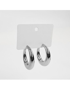 Aros Grandes argollas chunky por Mayor delgadas y finas