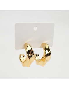 Aros Grandes argollas chunky por Mayor delgadas y finas