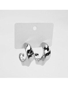 Aros Grandes argollas chunky por Mayor delgadas y finas