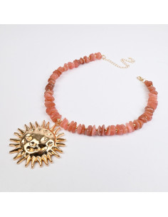 Collar con dije de sol por Mayor  | Infinita Moda