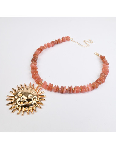 Collar con dije de sol por Mayor  | Infinita Moda