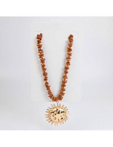 Collar con dije de sol por Mayor  | Infinita Moda
