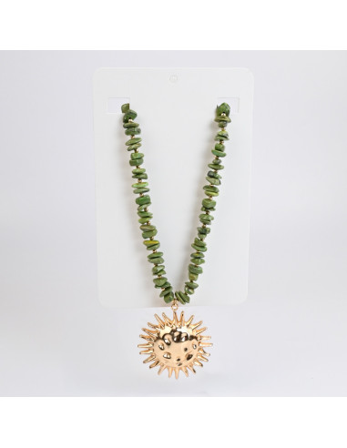 Collar con dije de sol por Mayor  | Infinita Moda