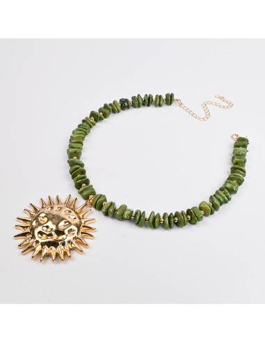 Collar con dije de sol por Mayor  | Infinita Moda
