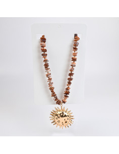 Collar con dije de sol por Mayor  | Infinita Moda