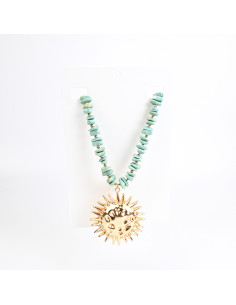 Collar con dije de sol por Mayor  | Infinita Moda