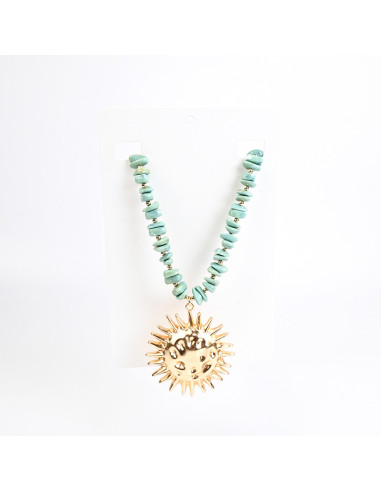 Collar con dije de sol por Mayor  | Infinita Moda