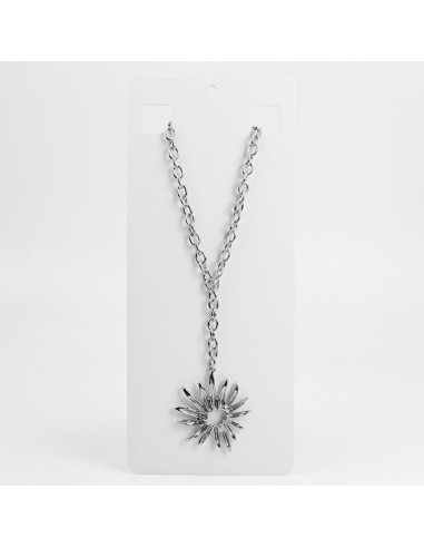 Collar de Cadena con Dije de Sol | Collares por Mayor