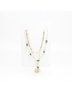 Collar Triple de Cadenas | Infinita Moda