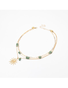 Collar Triple de Cadenas | Infinita Moda