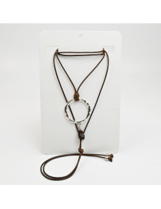 Collares por Mayor | Collar Corbatero con Dije Acrílico