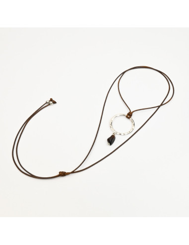 Collares por Mayor | Collar Corbatero con Dije Acrílico