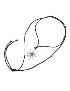 Collar Corbatero de Sol Níquel | Infinita Moda