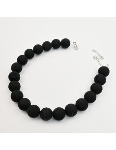 Collar Chicle rayado opaco para venta mayorista  | Infinita Moda