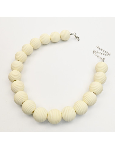 Collar Chicle rayado opaco para venta mayorista  | Infinita Moda