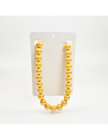 Collar Chicle de Piezas Perladas Grandes por Mayor para noche
