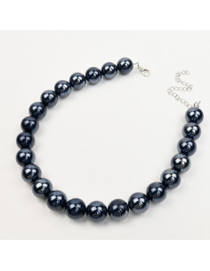 Collar Chicle de Piezas Perladas Grandes por Mayor para noche