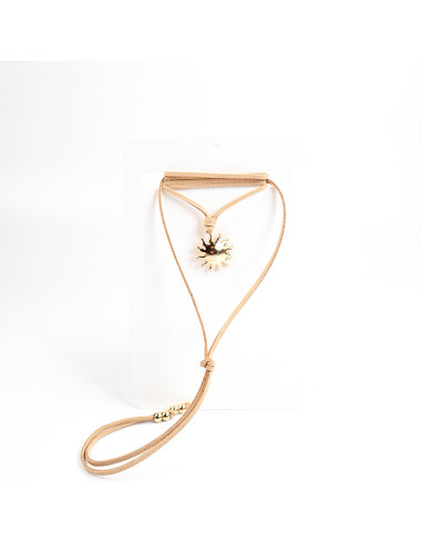 Collar Corbatero de Sol Dorado | Infinita Moda
