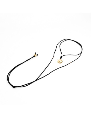 Collar Corbatero de Sol Dorado | Infinita Moda