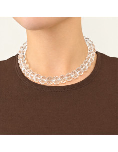 Collar Rocas de Cristal por Mayor en tendencia | Infinita Moda