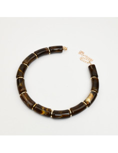 Collar de Acrílico Resinado o Pintado |  Infinita Moda | Mayorista