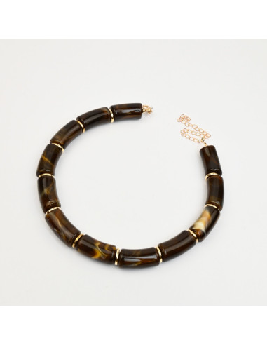 Collar de Acrílico Resinado o Pintado |  Infinita Moda | Mayorista