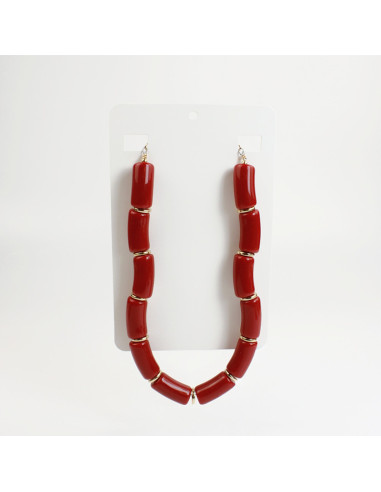 Collar de Acrílico Resinado o Pintado |  Infinita Moda | Mayorista
