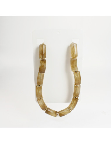 Collar de Acrílico Resinado o Pintado |  Infinita Moda | Mayorista