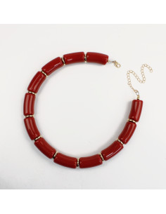Collar de Acrílico Resinado o Pintado |  Infinita Moda | Mayorista