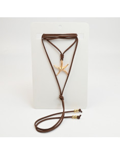 Collar Corbatero de Gamuza | Infinita Moda