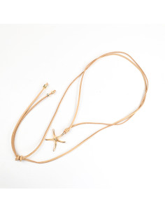 Collar Corbatero de Gamuza | Infinita Moda