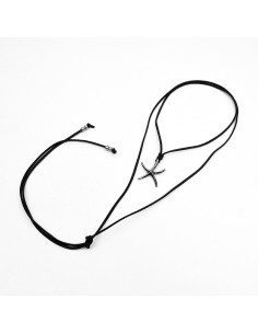 Collar Corbatero de Gamuza | Infinita Moda