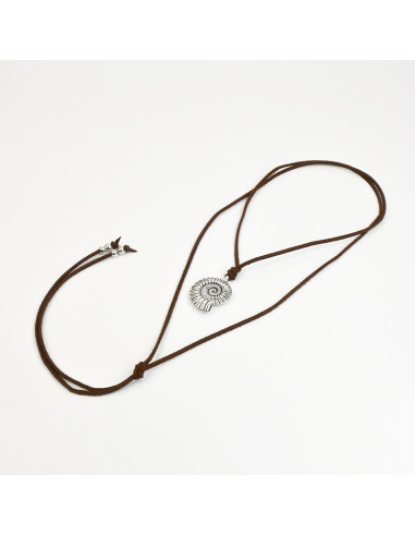 Collar Corbatero de Gamuza | Infinita Moda