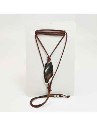 Collar Corbatero de Gamuza | Infinita Moda