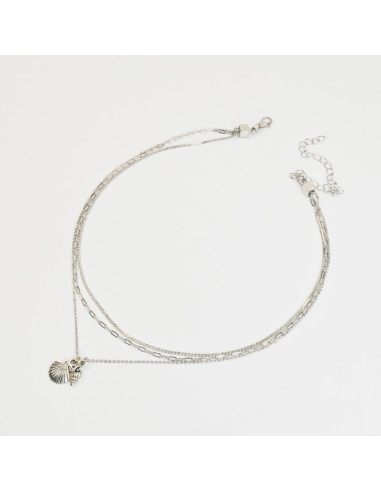 Collar Triple de Cadenas | Infinita Moda