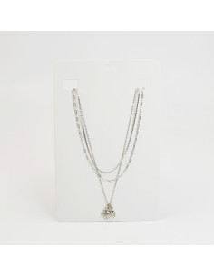 Collar Triple de Cadenas | Infinita Moda