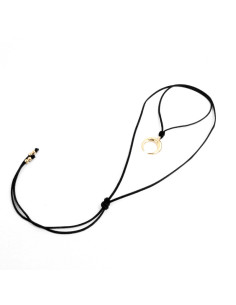 Collar Corbatero de Gamuza | Infinita Moda