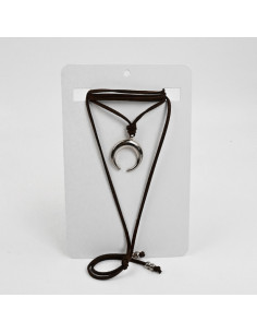 Collar Corbatero de Gamuza | Infinita Moda