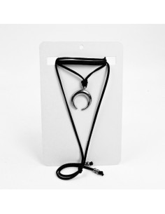 Collar Corbatero de Gamuza | Infinita Moda