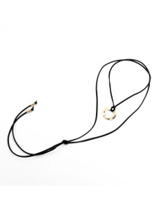 Collar Corbatero de Gamuza | Infinita Moda