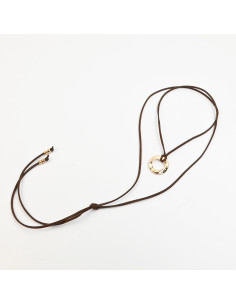 Collar Corbatero de Gamuza | Infinita Moda
