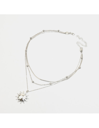 Collar Triple de Cadenas | Infinita Moda