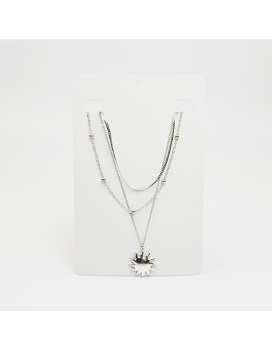 Collar Triple de Cadenas | Infinita Moda