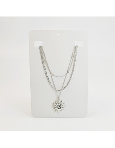 Collar Triple de Cadenas | Infinita Moda